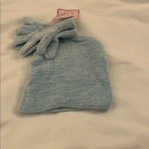Hat and glove set